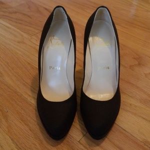 NEW Christian Louboutin Dark brown heels SOLD